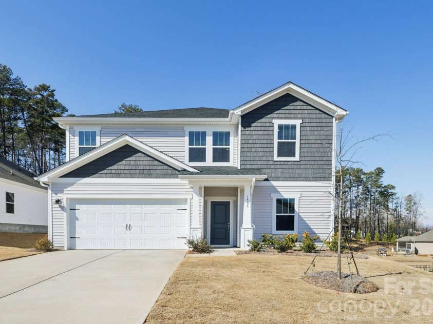 1605 Harper Landing Boulevard, Stanley, NC 28164.  MLS# CAR4394176, YatesRealty ID 30768. Photo is not of the actual home, but is an inspirational photo of builder’s model home and may depict options, furnishings, and/or decorator features that are not included