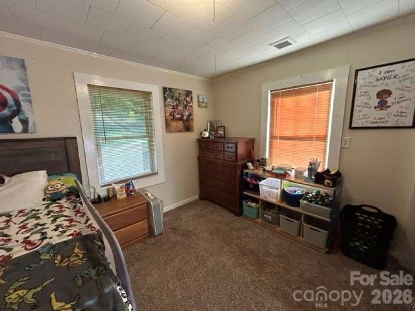 726 Israel Road, Brevard, NC 28712.  MLS# CAR4392517, YatesRealty ID 30772. Bedroom 2