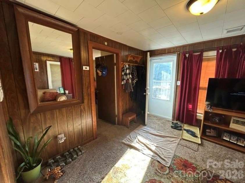 726 Israel Road, Brevard, NC 28712.  MLS# CAR4392517, YatesRealty ID 30772. Front door