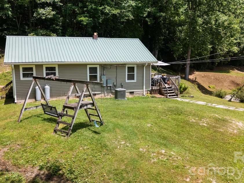 726 Israel Road, Brevard, NC 28712.  MLS# CAR4392517, YatesRealty ID 30772. Side