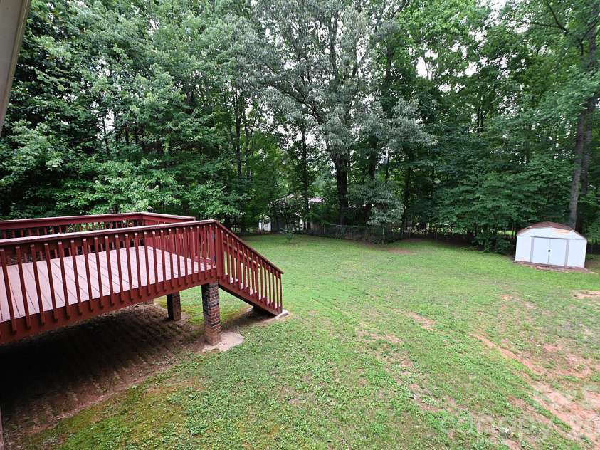 1035 24th Street, Newton, NC 28658.  MLS# CAR4391518, YatesRealty ID 30783. Beautiful backyard offering privacy galore