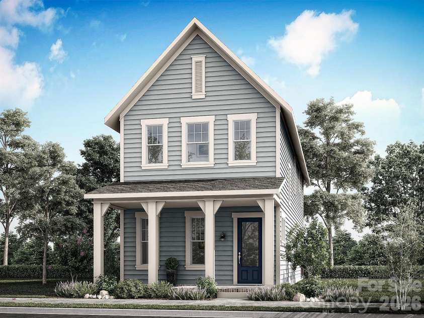 9125 Maybry Park Street, Charlotte, NC 28212.  MLS# CAR4394366, YatesRealty ID 30787. Front Elevation