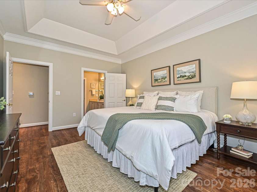 8629 Windsor Ridge Drive, Charlotte, NC 28277.  MLS# CAR4426001, YatesRealty ID 30789. Primary Bedroom