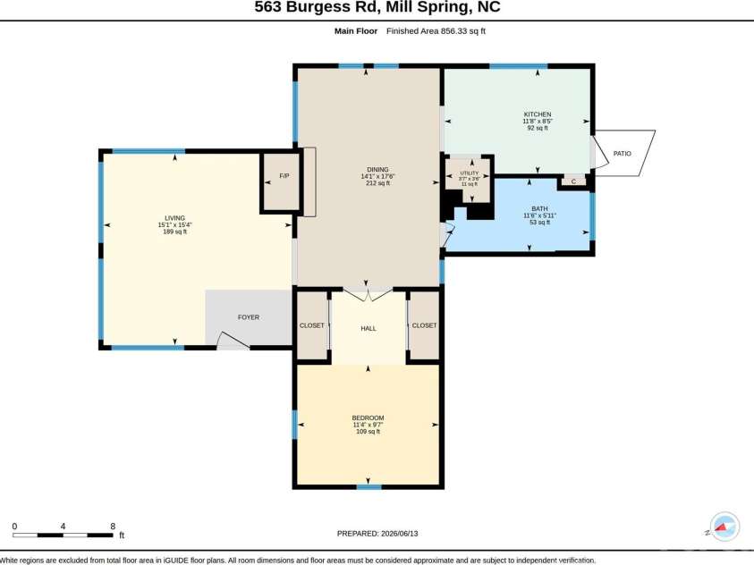 563 Burgess Road, Mill Spring, NC 28756.  MLS# CAR4394359, YatesRealty ID 30792. 