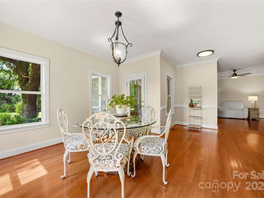 8173 Shannon Woods Lane, Weddington, NC 28104.  MLS# CAR4274910, YatesRealty ID 30803. Eat in kitchen with views of your private backyard