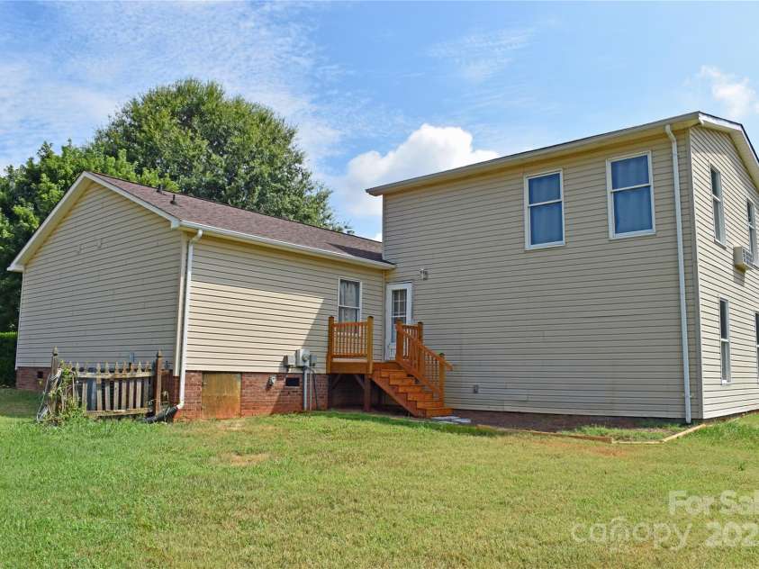 3603 Ritchie Road, Lincolnton, NC 28092.  MLS# CAR4287751, YatesRealty ID 30806. Rear of home