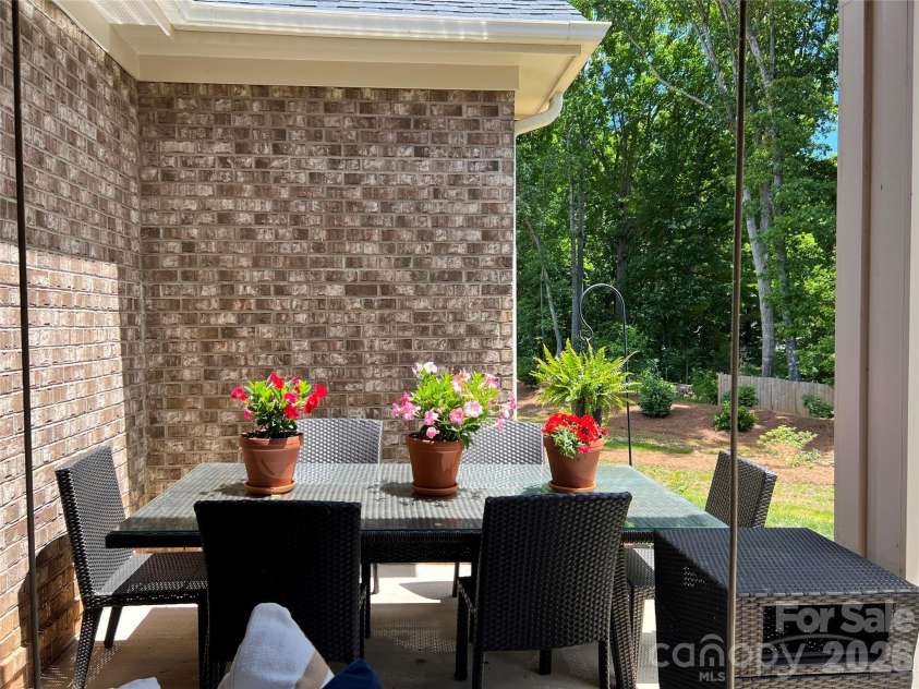 5124 Silver Trace Lane, Denver, NC 28037.  MLS# CAR4382264, YatesRealty ID 30810. Patio area