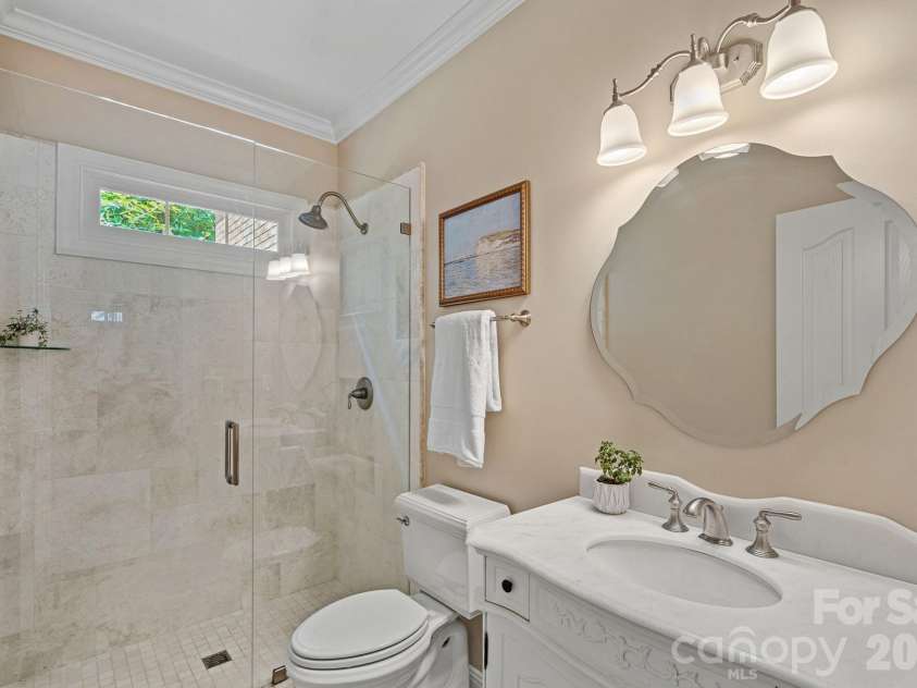 3124 Rhett Butler Place, Charlotte, NC 28270.  MLS# CAR4384356, YatesRealty ID 30812. Lower Level Full Bath