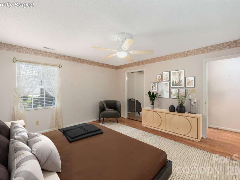 11 Heather Way, Candler, NC 28715.  MLS# CAR4381807, YatesRealty ID 30816. Virtually staged 2nd bedroom