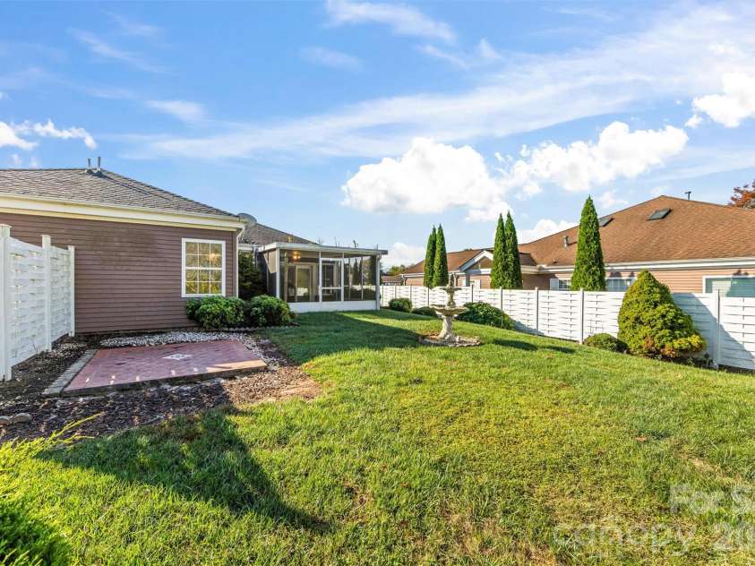 11 Heather Way, Candler, NC 28715.  MLS# CAR4435502, YatesRealty ID 30816. Backyard