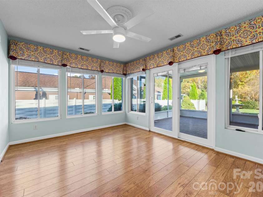 11 Heather Way, Candler, NC 28715.  MLS# CAR4435502, YatesRealty ID 30816. Light filled Den