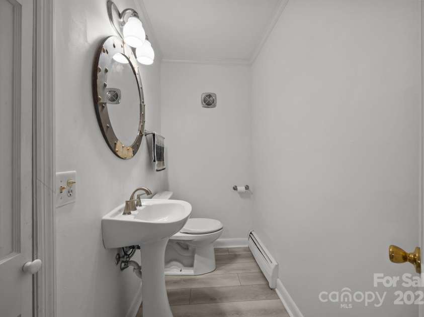 241 Stonewall Road, Salisbury, NC 28144.  MLS# CAR4283496, YatesRealty ID 30822. Downstairs powder room