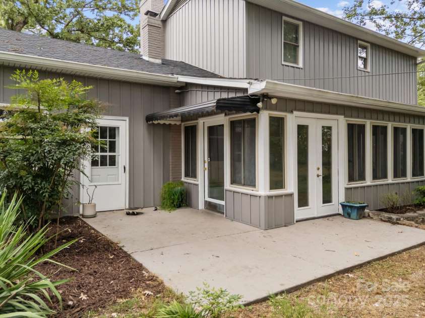 241 Stonewall Road, Salisbury, NC 28144.  MLS# CAR4283496, YatesRealty ID 30822. Rear patio