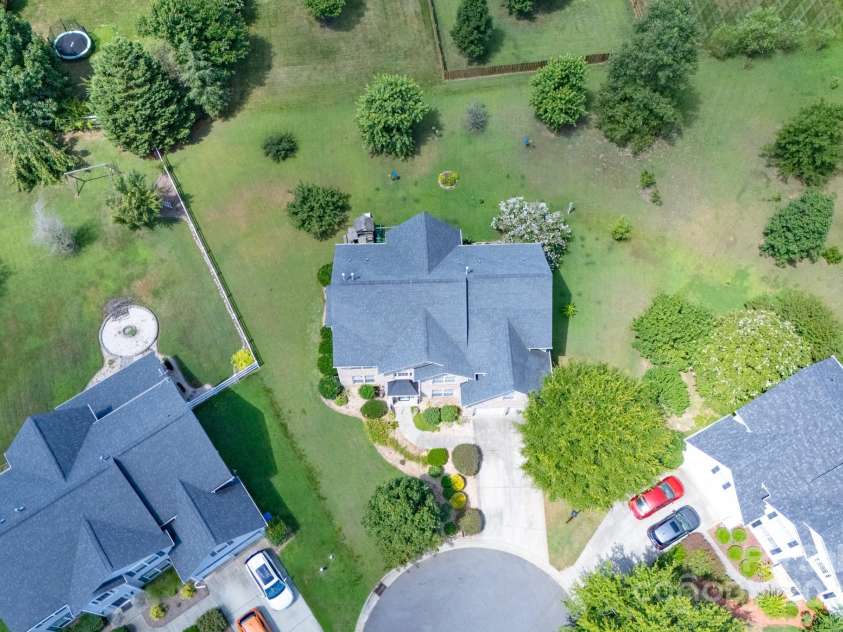 2205 Harding Place, Indian Trail, NC 28079.  MLS# CAR4279210, YatesRealty ID 30823. Aerial