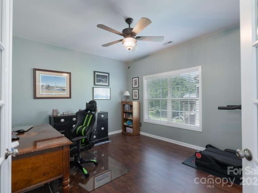 2205 Harding Place, Indian Trail, NC 28079.  MLS# CAR4279210, YatesRealty ID 30823. Main Level Office