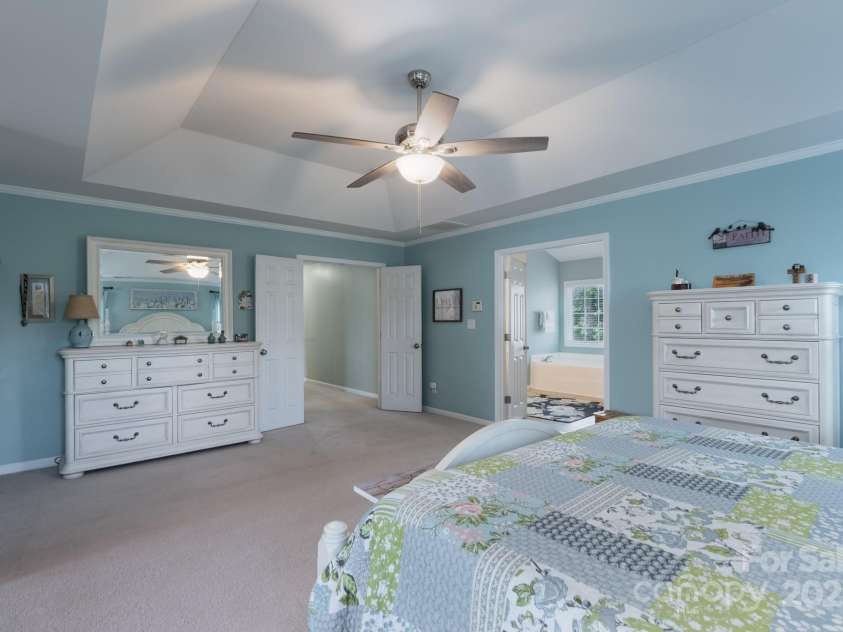 2205 Harding Place, Indian Trail, NC 28079.  MLS# CAR4279210, YatesRealty ID 30823. Primary Bedroom