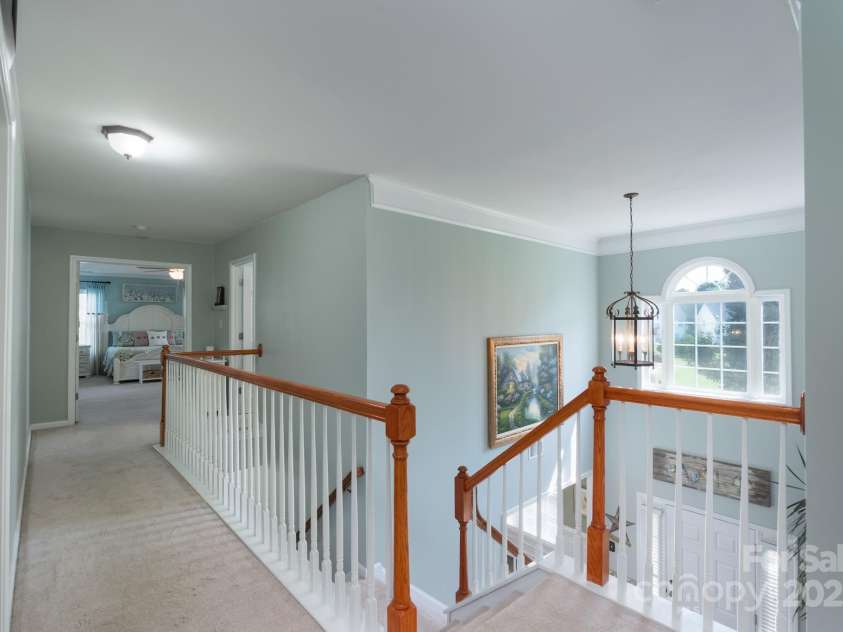 2205 Harding Place, Indian Trail, NC 28079.  MLS# CAR4279210, YatesRealty ID 30823. Upper Level Hallway
