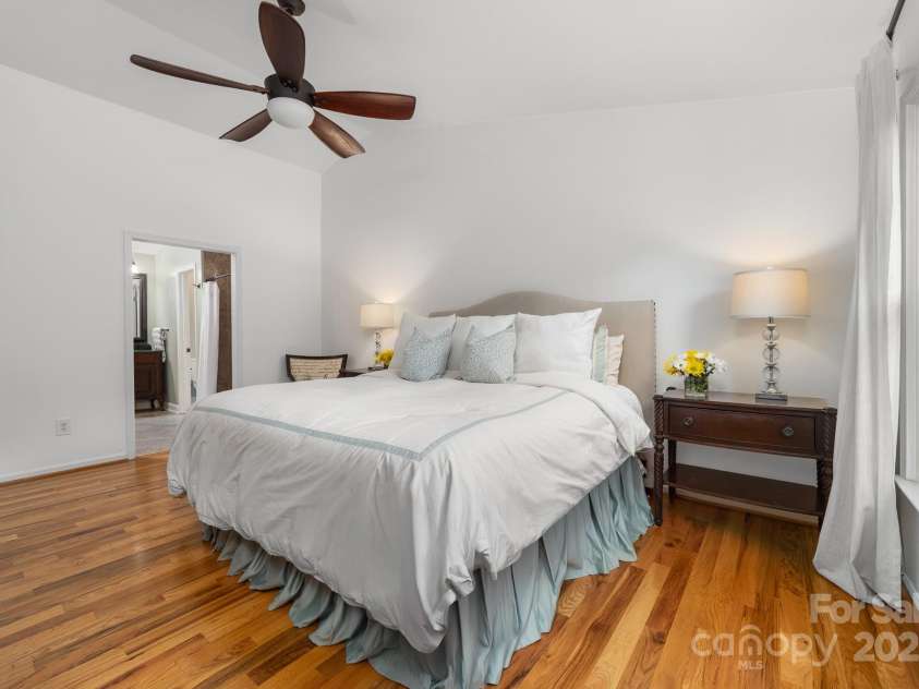 12214 Provincetowne Drive, Charlotte, NC 28277.  MLS# CAR4282352, YatesRealty ID 30824. Primary bedroom with fresh paint