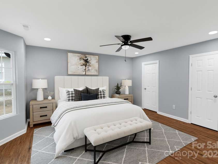 3326 Goble Street, Gastonia, NC 28056.  MLS# CAR4277451, YatesRealty ID 30826. Master bedroom