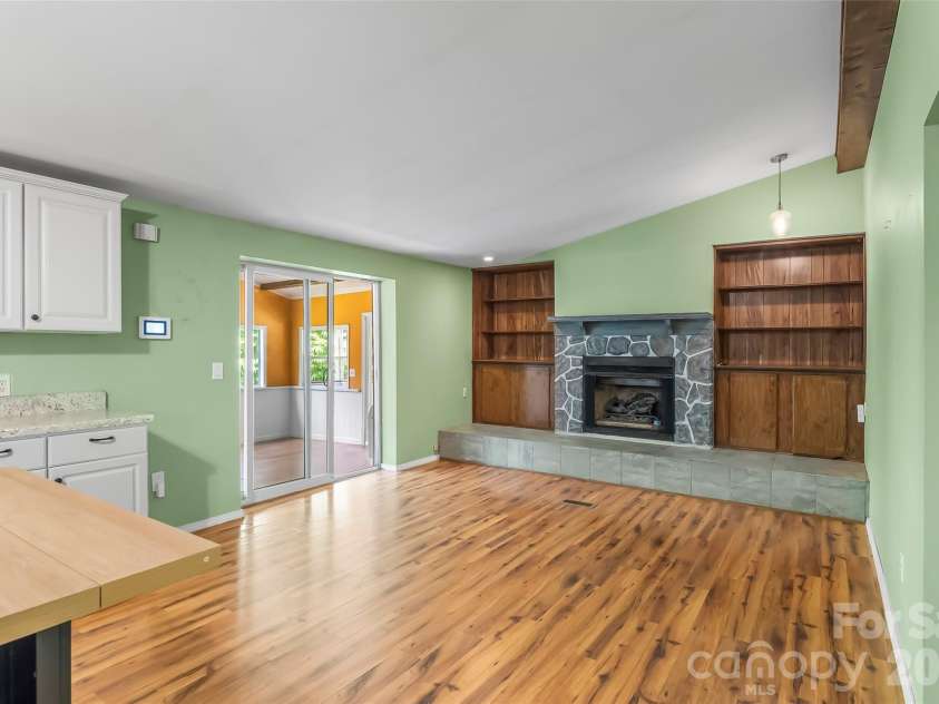 72 Paradise Lane, Old Fort, NC 28762.  MLS# CAR4393991, YatesRealty ID 30838. Den