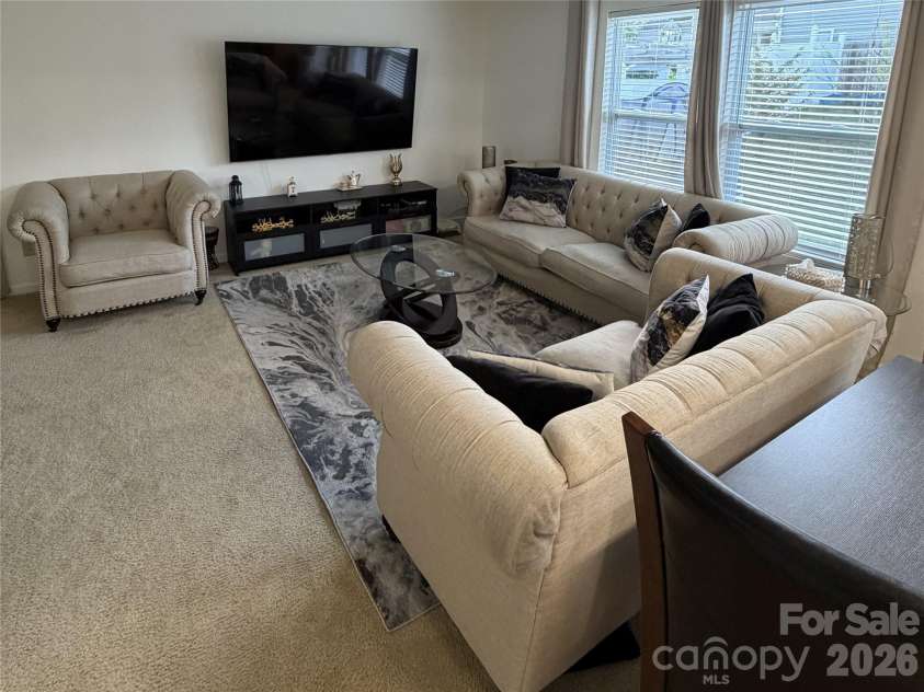 6445 Matlea Court, Charlotte, NC 28215.  MLS# CAR4385744, YatesRealty ID 30840. Living Room