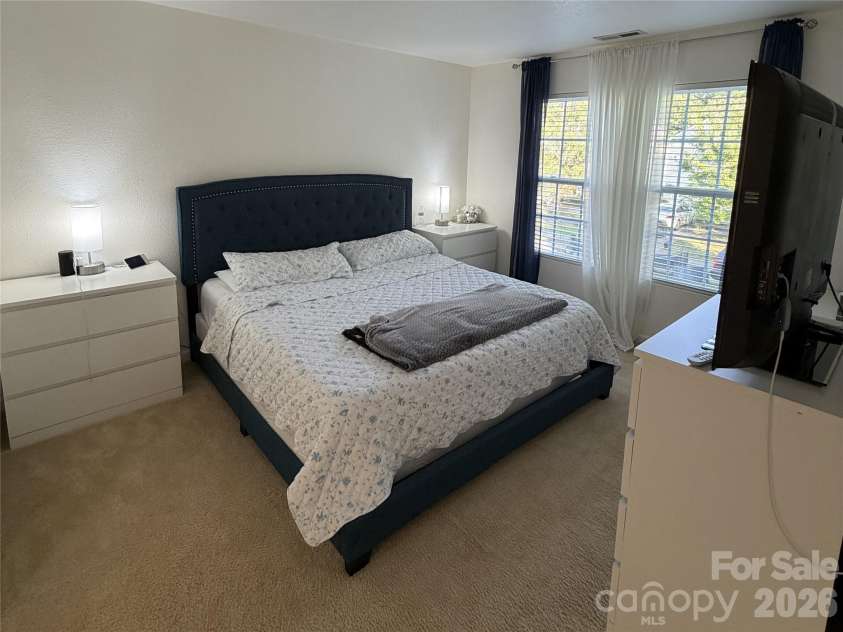 6445 Matlea Court, Charlotte, NC 28215.  MLS# CAR4385744, YatesRealty ID 30840. Primary Bedroom