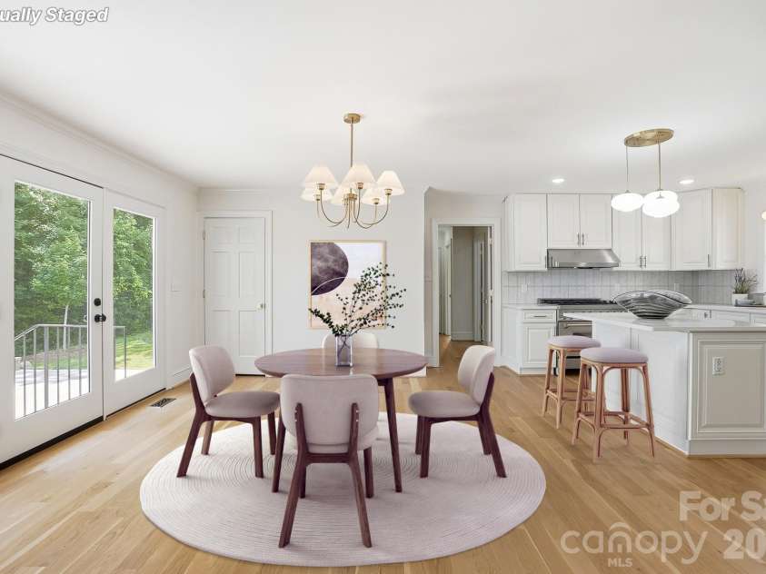 1751 Aragon Beach Road, Rock Hill, SC 29732.  MLS# CAR4387186, YatesRealty ID 30845. Virtually staged breakfast area