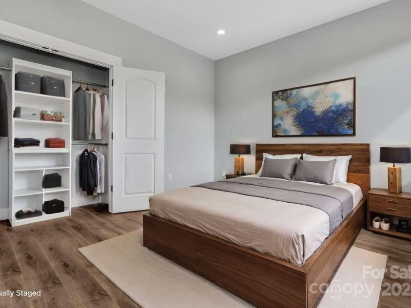 79 Scott Meadows Drive, Asheville, NC 28806.  MLS# CAR4282626, YatesRealty ID 30847. Virtually Staged Bedroom 3