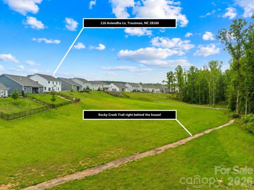 116 Aviendha Lane, Troutman, NC 28166.  MLS# CAR4392002, YatesRealty ID 30849. 
