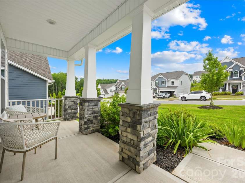 116 Aviendha Lane, Troutman, NC 28166.  MLS# CAR4392002, YatesRealty ID 30849. Covered front porch