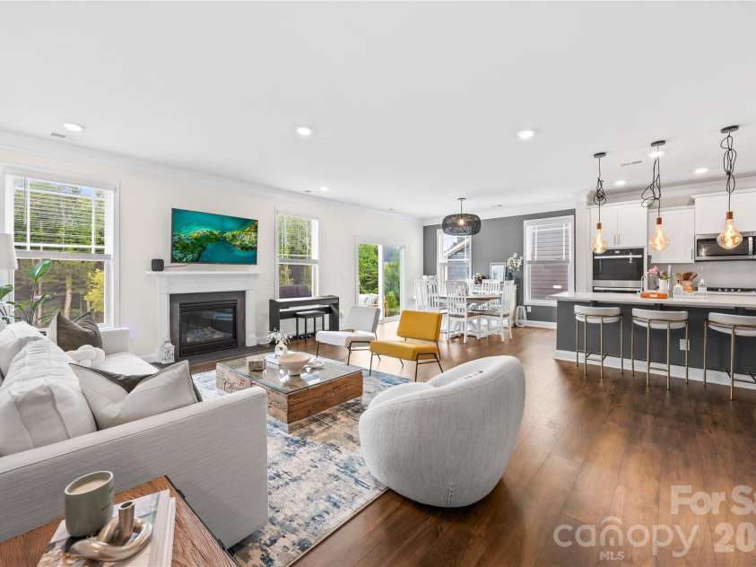 116 Aviendha Lane, Troutman, NC 28166.  MLS# CAR4392002, YatesRealty ID 30849. Living Room