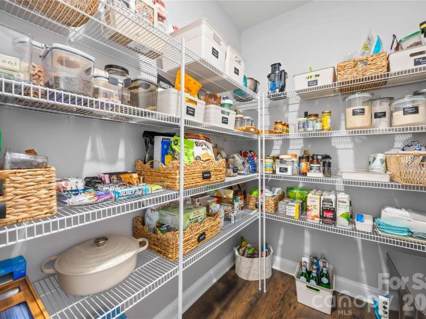116 Aviendha Lane, Troutman, NC 28166.  MLS# CAR4392002, YatesRealty ID 30849. Pantry