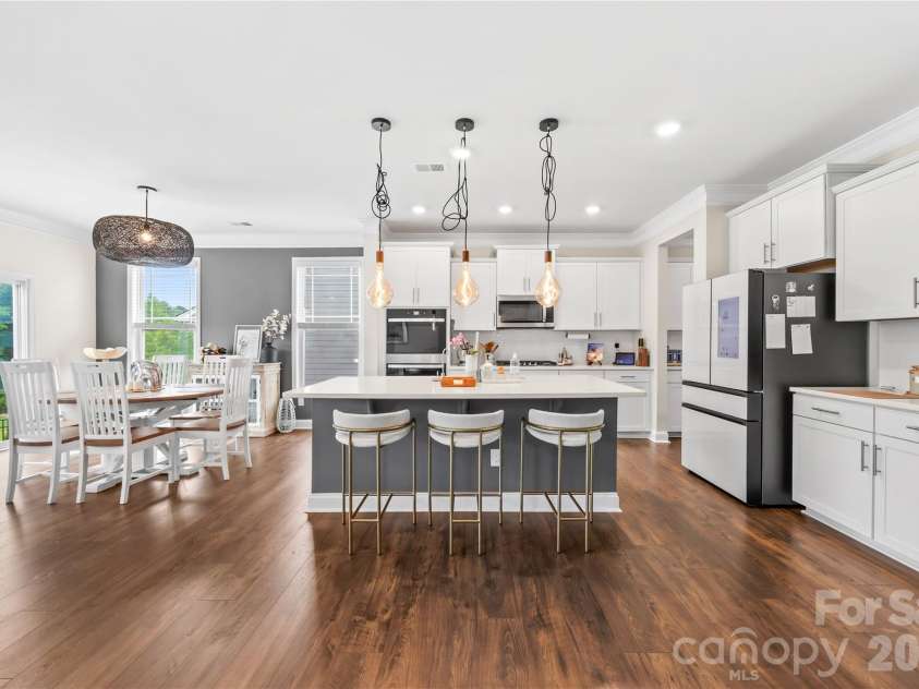 116 Aviendha Lane, Troutman, NC 28166.  MLS# CAR4392002, YatesRealty ID 30849. White farmhouse kitchen