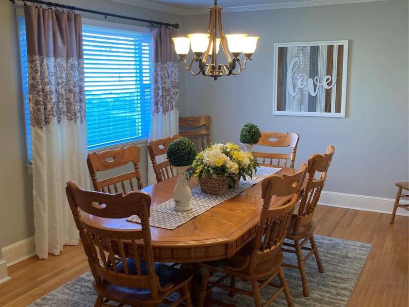 9608 Sunway Drive, Mint Hill, NC 28227.  MLS# CAR4207982, YatesRealty ID 3085. Dining Room