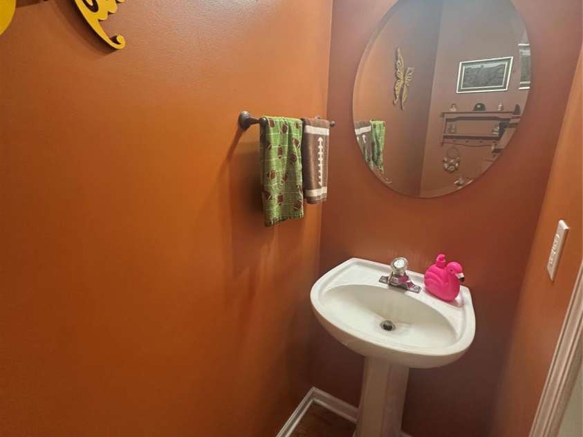 5845 Mahogany Place, Concord, NC 28025.  MLS# CAR4283667, YatesRealty ID 30850. Powder room/half bath on the main level