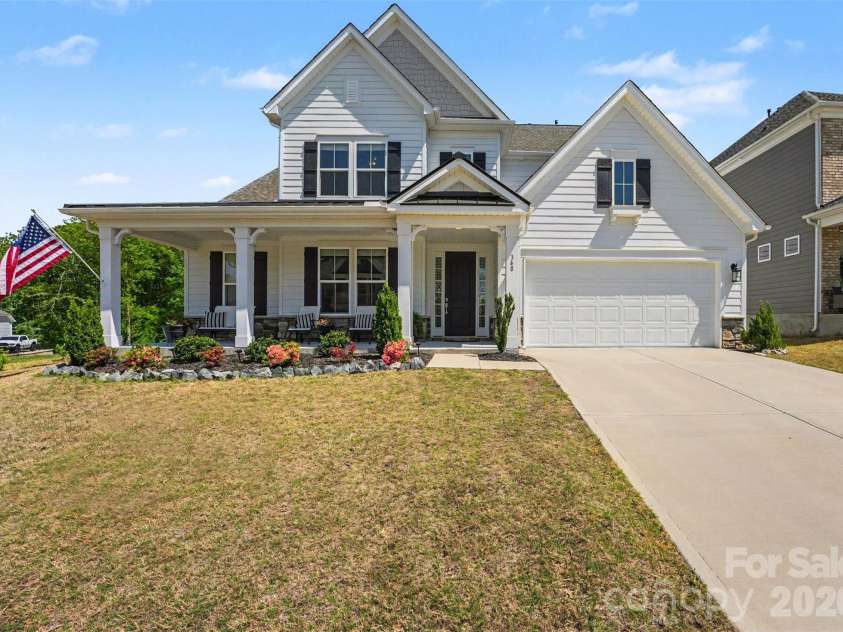 348 Waterlynn Road, Mooresville, NC 28117.  MLS# CAR4366702, YatesRealty ID 30852. Front of home