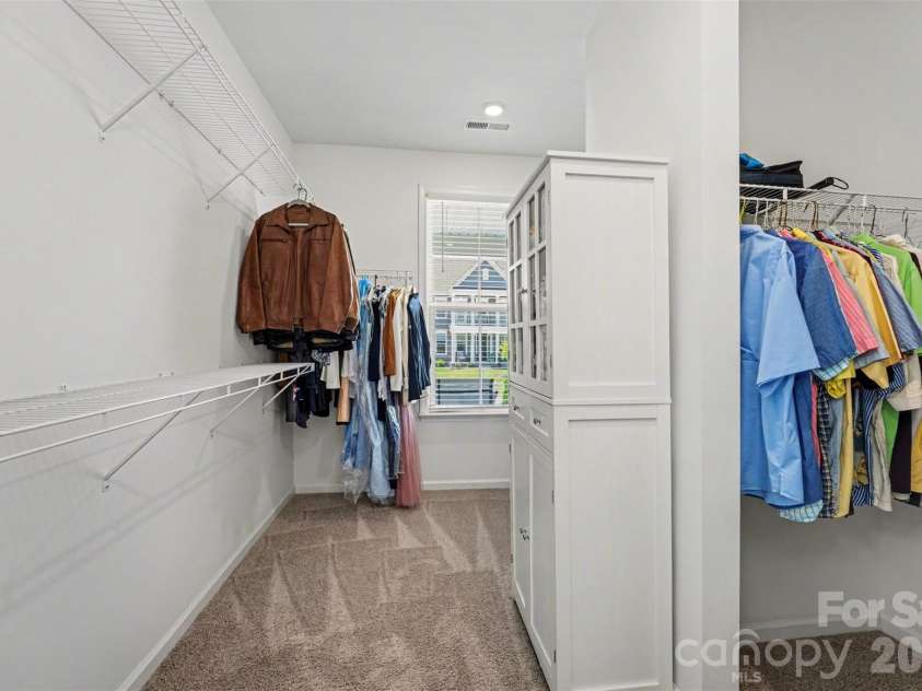 348 Waterlynn Road, Mooresville, NC 28117.  MLS# CAR4366702, YatesRealty ID 30852. Primary Closet
