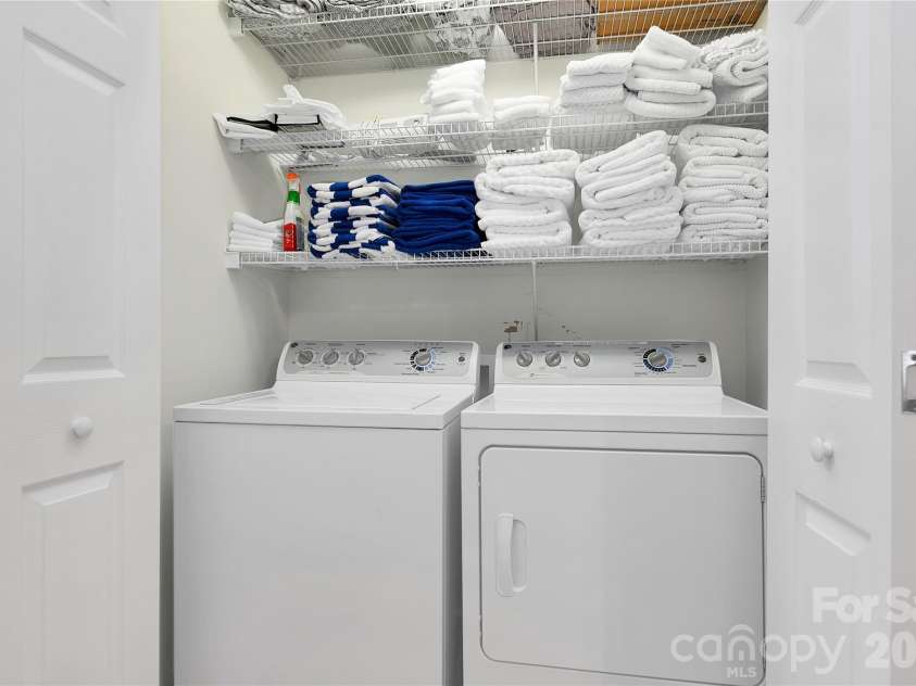 154 Chestnut Lane, Cedar Mountain, NC 28718.  MLS# CAR4388442, YatesRealty ID 30858. Laundry guest house