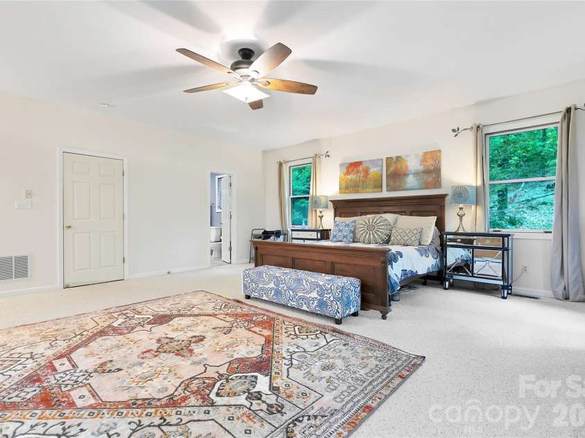 154 Chestnut Lane, Cedar Mountain, NC 28718.  MLS# CAR4388442, YatesRealty ID 30858. Primary Bedroom