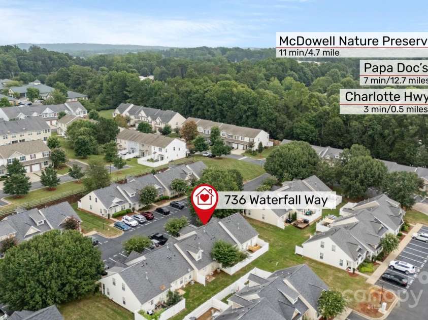 736 Waterfall Way, Clover, SC 29710.  MLS# CAR4289243, YatesRealty ID 30859. 