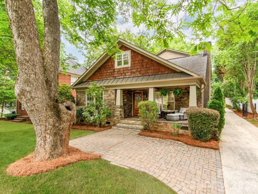 2907 Park Road, Charlotte, NC 28209.  MLS# CAR4390579, YatesRealty ID 30860. Classic 1940's Charm But Fully Modernized and Enlarged Inside