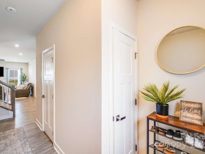 10412 Dalton Woods Court, Huntersville, NC 28078.  MLS# CAR4274231, YatesRealty ID 30871. Entry way with coat closet