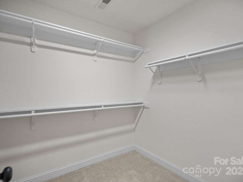 155 Huntfield Way, Mooresville, NC 28117.  MLS# CAR4332750, YatesRealty ID 30873. Large Walk-in Primary Closet