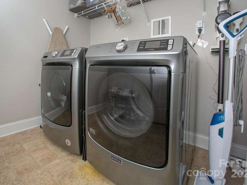 3015 Semmes Lane, Indian Trail, NC 28079.  MLS# CAR4284326, YatesRealty ID 30875. Your large new laundry room with space to add a wash sink, if needed.