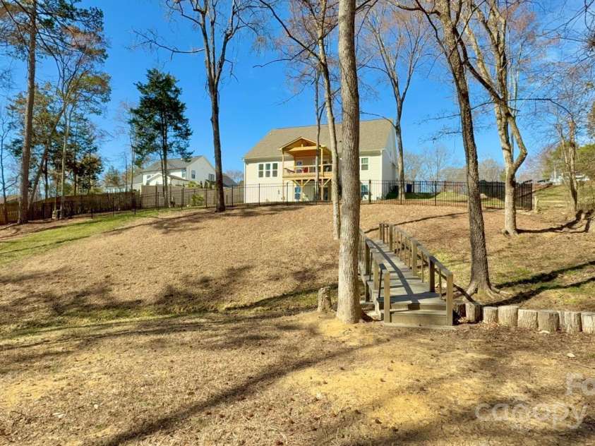12508 Asbury Chapel Road, Huntersville, NC 28078.  MLS# CAR4228121, YatesRealty ID 3088. Backyard