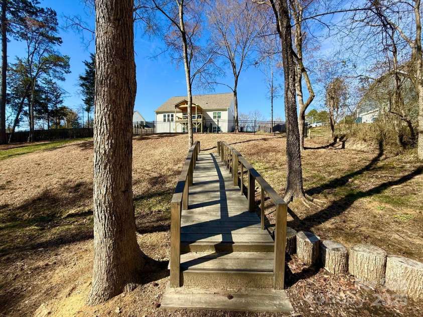 12508 Asbury Chapel Road, Huntersville, NC 28078.  MLS# CAR4228121, YatesRealty ID 3088. Backyard