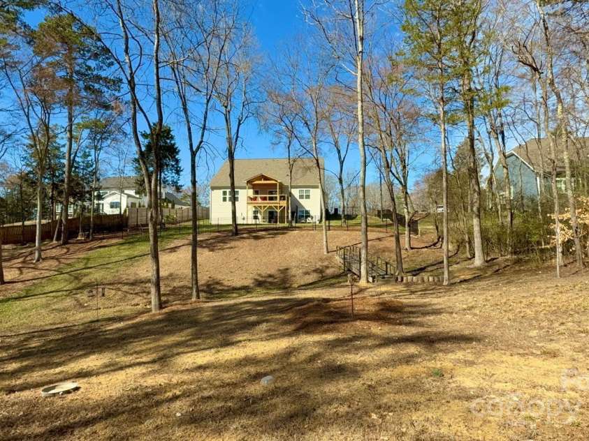 12508 Asbury Chapel Road, Huntersville, NC 28078.  MLS# CAR4228121, YatesRealty ID 3088. Backyard