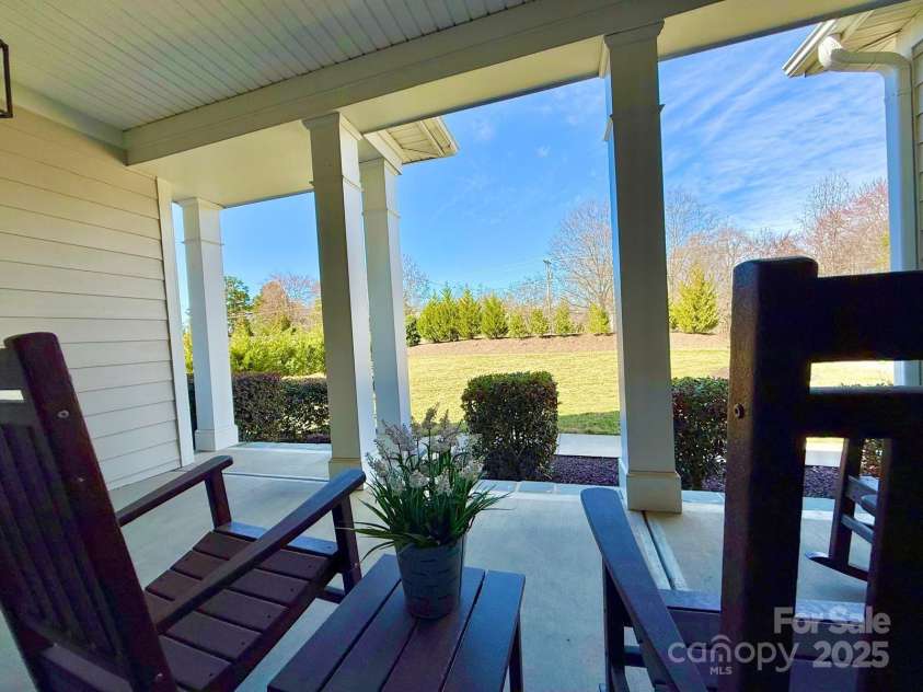 12508 Asbury Chapel Road, Huntersville, NC 28078.  MLS# CAR4228121, YatesRealty ID 3088. Front Porch