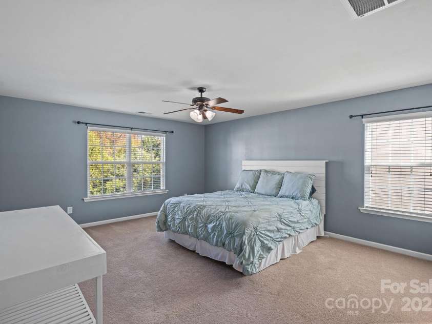 1349 Bridgeford Drive, Huntersville, NC 28078.  MLS# CAR4320318, YatesRealty ID 30883. Primary bedroom