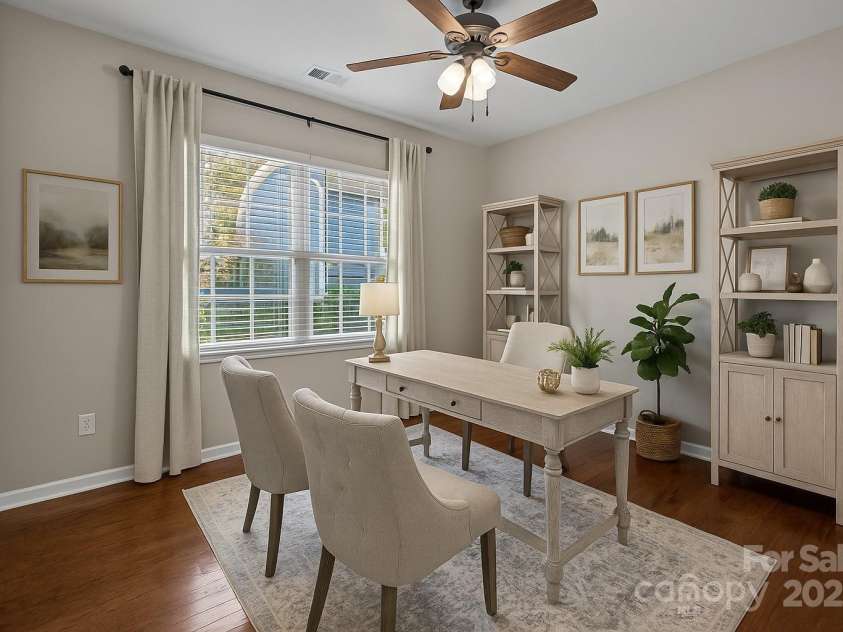 1349 Bridgeford Drive, Huntersville, NC 28078.  MLS# CAR4320318, YatesRealty ID 30883. Virtually Stage Office